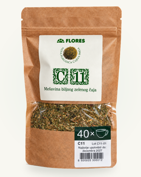 Čajna mešavina C11 — FLORES biljni ritual